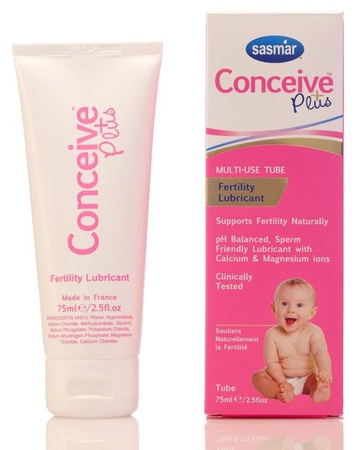 CONCEIVE PLUS WSPOMAGA ZAJŚCIE CIĄŻE CIĄŻA ŻEL 75