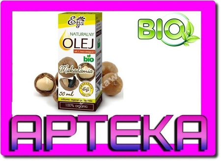 ETJA NATURALNY OLEJ MAKADAMIA BIO 50ml SKÓRA WŁOSY