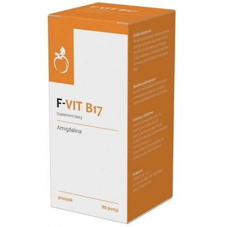 F-VIT B17 WITAMINA AMIGDALINA Pestki moreli wyciąg