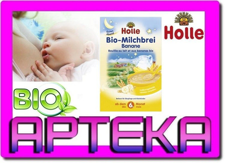 HOLLE BIO KASZKA MLECZNO PSZENNA BANANOWA 250 g