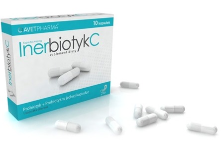 Inerbiotyk C 10 kapsułek - Probiotyk + Prebiotyk