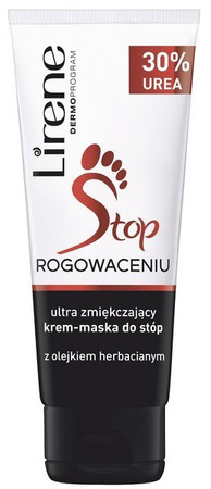 LIRENE ZMIĘKCZAJĄCY Krem do stóp MOCZNIK 30%