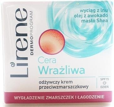 Lirene Cera Wrażliwa Odżywczy krem SPF 15 dzień