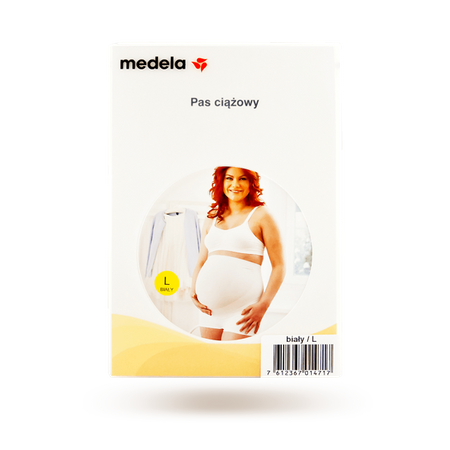 MEDELA PAS CIĄŻOWY PODTRZYMUJĄCY BIAŁY L