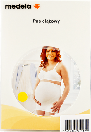 MEDELA PAS CIĄŻOWY PODTRZYMUJĄCY BIAŁY XL