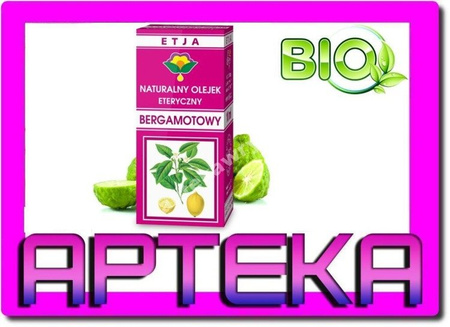 NATURALNY OLEJEK ETERYCZNY BERGAMOTOWY 10 ml ETJA