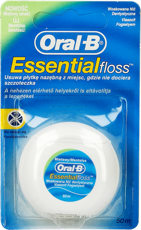 NIĆ DENTYSTYCZNA ORAL-B ESSENTIALFLOSS 50 metrów