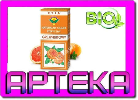 Naturalny Olejek Eteryczny GREJPFRUTOWY 10 ml ETJA