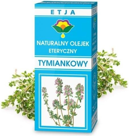 Naturalny Olejek Eteryczny TYMIANKOWY 10 ml ETJA