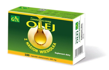 OLEJ Z NASION WIESIOŁKA NA ALERGIĘ 100 kapsuł. GAL