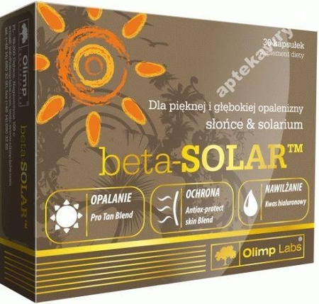 OLIMP BETA SOLAR BETA-KAROTEN NA OPALANIE 30 kaps.