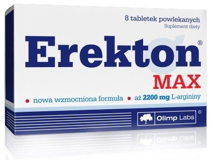 OLIMP EREKTON MAX NA POTENCJĘ EREKCJĘ L-ARGININA 8