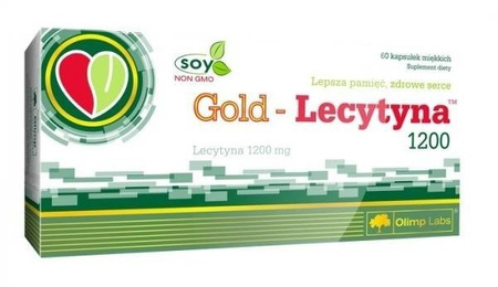 OLIMP GOLD LECYTYNA 60 kaps. 1200 NA PAMIĘĆ STRES