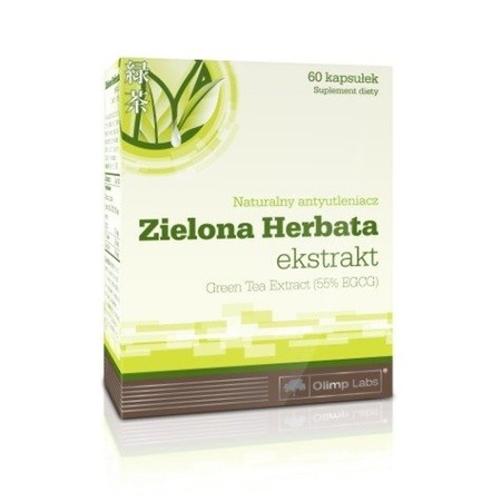 OLIMP GREEN TEA EKSTRAKT Z ZIELONEJ HERBATY 60 kap