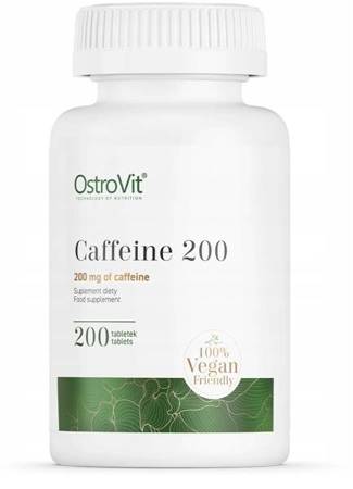 OstroVit Caffeine 200 200 tabs CAFFEINA KOFEINA