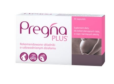PREGNA PLUS Pregnaplus ciąża karmienie DHA JOD