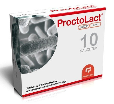 PROCTOLACT probiotyk 10 saszetek po 2g HEMOROIDY