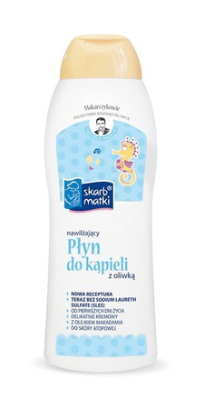 SKARB MATKI PŁYN DO KĄPIELI Z OLIWKĄ 400 ml 0 plus
