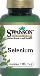 SWANSON SELEN SELENOMETIONINA 100 MCG 200 KAPSUŁEK