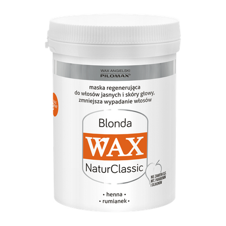 WAX PILOMAX Blonda Henna maska włosy jasne 480ml