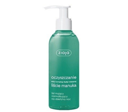 ZIAJA NORMALIZUJĄCY ŻEL MYJĄCY LIŚCIE MANUKA 200ml